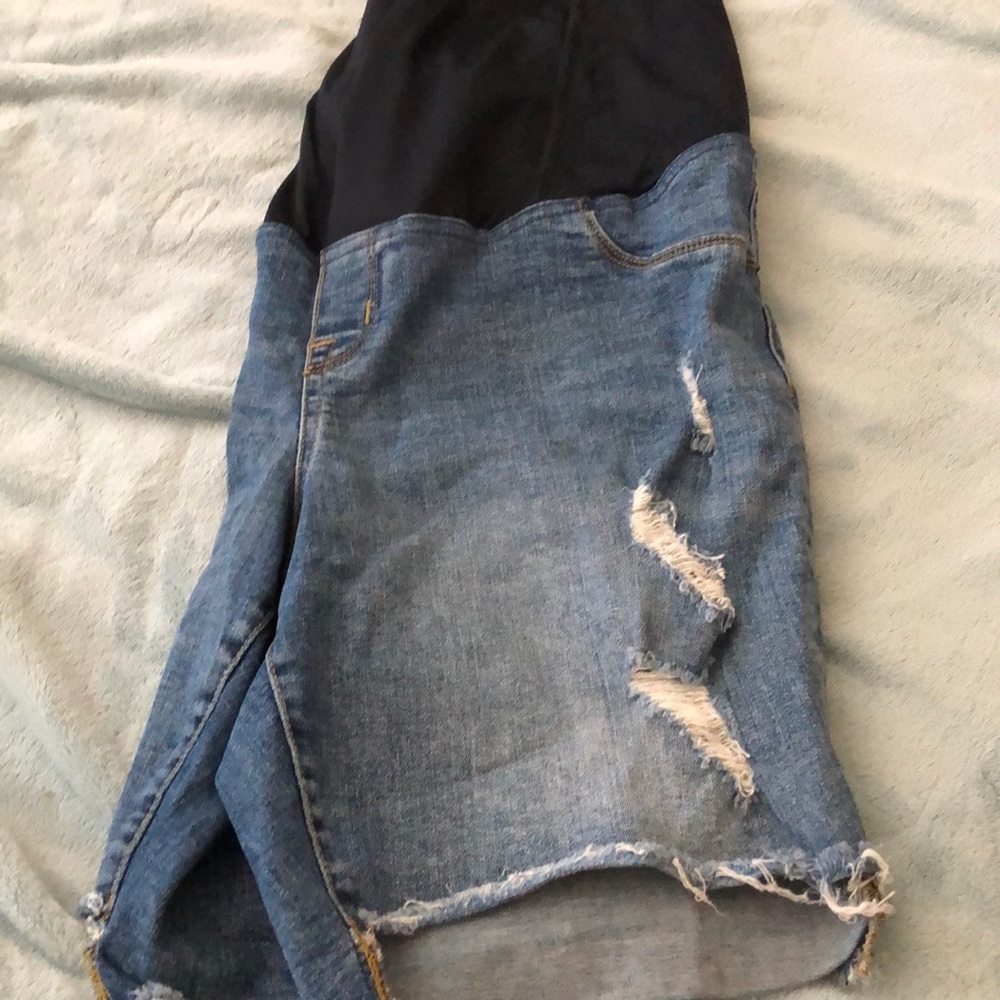 Full Panel Maternity Shorts